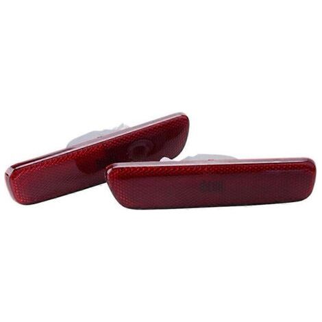 Lot de 2 feux de signalisation latéraux à LED rouges pour pare-chocs arrière Lexus RX300 IS300 (1/5)