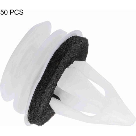 [Jeu de Fixations pour Panneaux de Porte] Clips et Rivets en Plastique Blanc pour BMW Mini OE 51418224768 51410407984 51417262188 Kit 50Pcs (1/5)