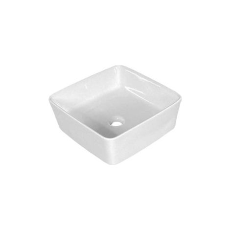 Lavabo da appoggio zeta quadrato - 38x38 cm