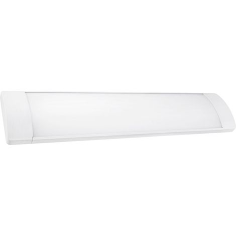 Pantalla LED curva (24W 6400K 2600lm) IP20 60x13cm color blanco (1/3)