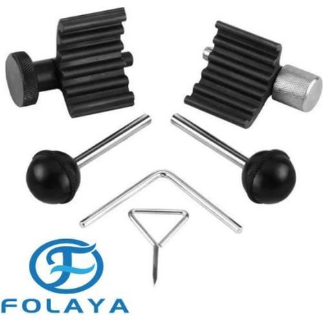 FOLAYA Set d’Outils de Calage de Distribution Moteur PR VW Audi 1.2 1.4 1.9 2.0 TDI PD (1/4)