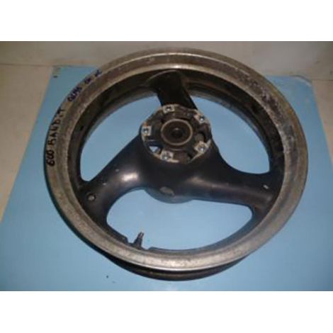 [PRODUIT D'OCCASION] Jante arrière origine pour moto Suzuki 600 Bandit 1996-1999 (1/2)