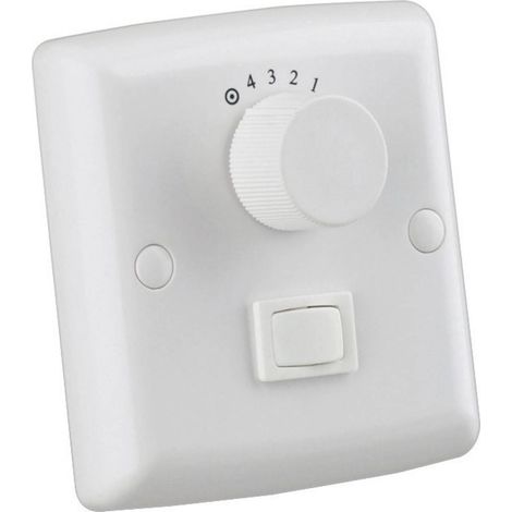 Westinghouse 78801 Interruttore a parete del ventilatore Bianco (1/2)