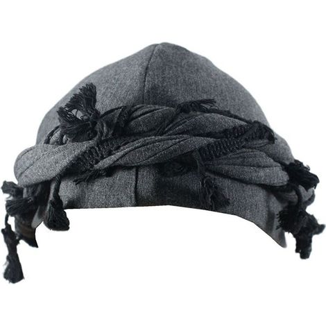 Turbante para hombre, gorro forrado de satén de seda, envolturas trenzadas, elástico preatado, Beniee C (1/4)