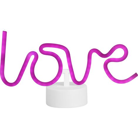 Innovative LED-Leuchte in einzigartiger Form mit englischen Buchstaben – Nachtlicht für Zuhause, Schlafzimmer – Valentinstagsgeschenk (1/5)