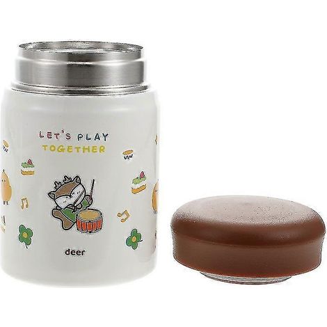12X8x8cm Café Thermoses En Acier Inoxydable Pot Braisé Coupe D’eau Porridge Riz Braisé Bécher Mini So 2025 (1/2)