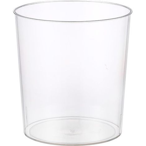 Abfalleimer fürs Badezimmer, kleiner Kunststoffeimer mit großem Fassungsvermögen, rund und transparent, geeignet für Badezimmer, Schlafzimmer, Büro, Küche, Schlafzimmer (1/4)