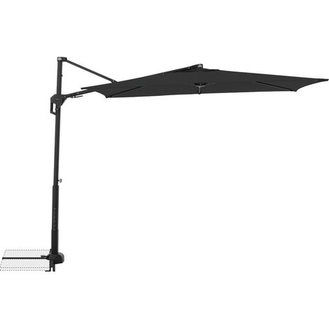 Doppler Pendelschirm "Active City Green Edition" 240 x 135 cm, anthrazit, Bezug aus 100% Polyester, Gestell aus Aluminium, Gewicht 17,6 kg (1/5)