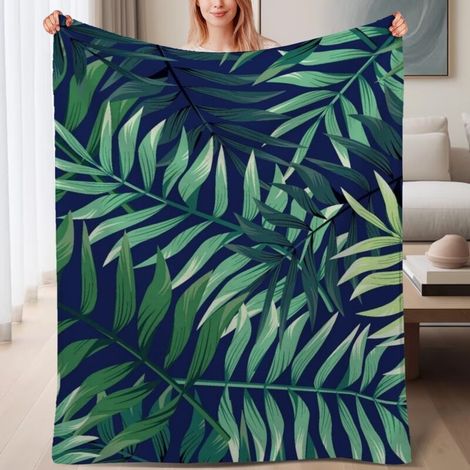 Couverture de lit en polaire, douce et chaude en microfibre printemps-été, décoration intérieure stylée, cadeau parfait pour femmes et hommes, 6080 pouces (1/4)