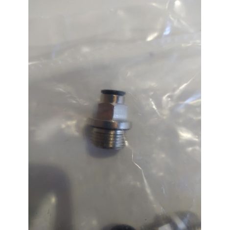 RACOR RECTO TUBO 6MM ROSCA MACHO G3/8 - AIXIA