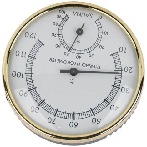 Thermomètre et hygromètre de sauna, hygromètre numérique 2 en 1 pour atelier, salle de bureau, maison