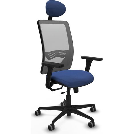 Sedia da ufficio piqueras y crespo Zulema nero schiuma comfort (1/2)