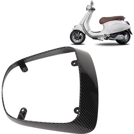 LED-Rücklichtabdeckung für Vespa Sprint Primavera 150 Motorrad 2018-2020 (Kohlefaser-Optik) (1/5)