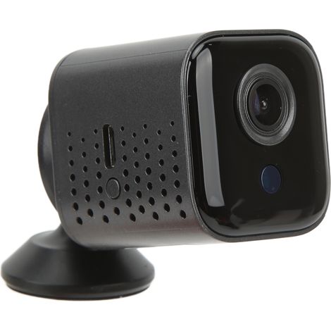 Caméra domestique W16 1080P Mini avec vision nocturne infrarouge et détection de mouvement pour la surveillance de votre domicile et votre sécurité. (1/5)