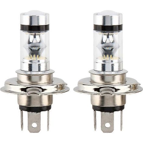 ampoules LED H4 30W blanches pour feux antibrouillard (20 LED SMD) (1/4)