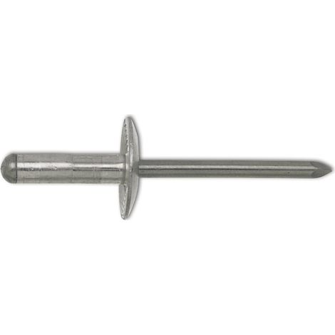 Remache Fij Polygrip 4,0X10Mm K12 C/Red Plana Alu/Inox 500Pz (1/5)