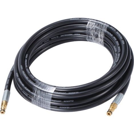 Adecuado para Karcher K2 K3 K4 K5 K7 Manguera de agua de alta presión con conector rápido y extremo de cobre para lavadora de coches de alta，6 m (1/2)
