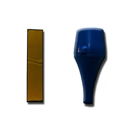 Viva Cuscinetto per Timbro in Gomma Nero 110x70 mm