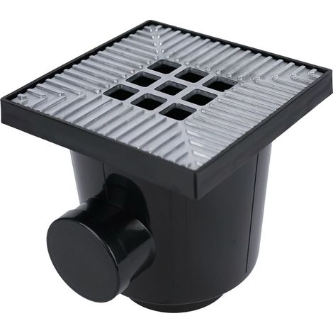Außen Aluminium Gitterrinne 200 x 200 mm - pro Stück (1/3)