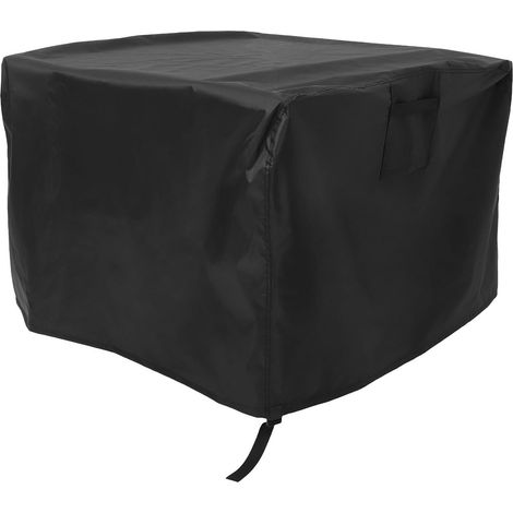 Housse de protection carrée pour table de foyer extérieur en tissu Oxford réutilisable et durable