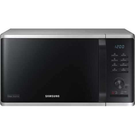 Samsung – Micro-ondes à poser 23L – Puissance 800W – Commande électronique – Dimensions 27.5 x 48.9 x 37.4 cm – Couleur silver (1/10)
