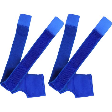 1 paire d'orthèses de cheville de sport réglables avec rembourrage élastique pour la protection de l'articulation de la cheville (1/5)