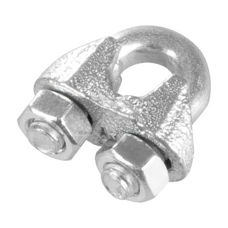 Seilklemme 99-3, 6 mm, Zink