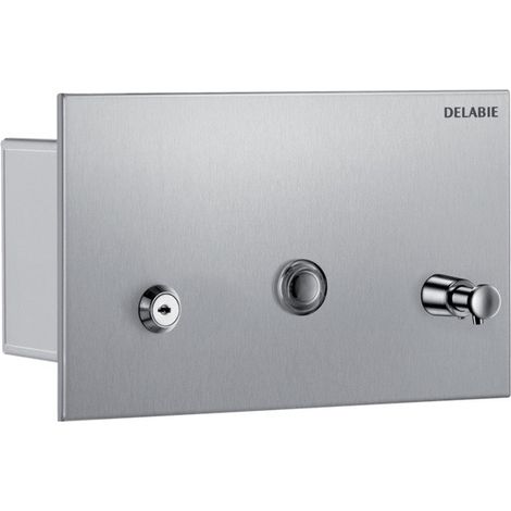 Distributeur de savon liquide Delabie 1 L inox 1.4301 satiné (ex-0013200000)