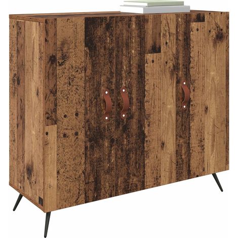 Maison La Vie - Buffet Salon Moderne - Meuble de rangement - Bois ancien 89,5 x 34 x 80 cm Bois d'ingénierie bu3118 (1/5)