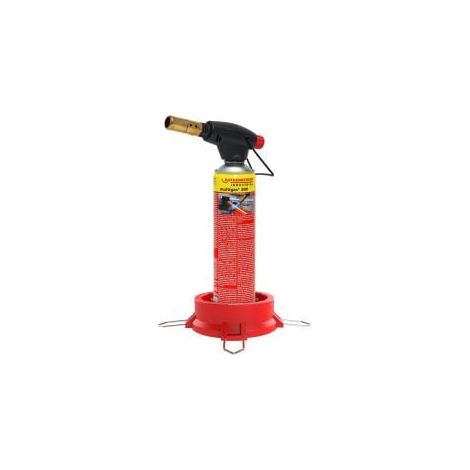 Rothenberger Industrial Hochleistungs-Lötbrenner Set ROFIRE mit Piezo inkl. Multigas 600 ml mit Standfuß - 1500005599