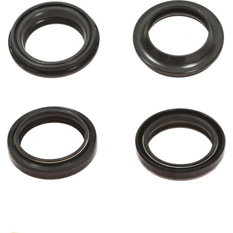 Paraoli per sospensione anteriore Tourmax 37x49x8/10 con tappi (FSD-007R)