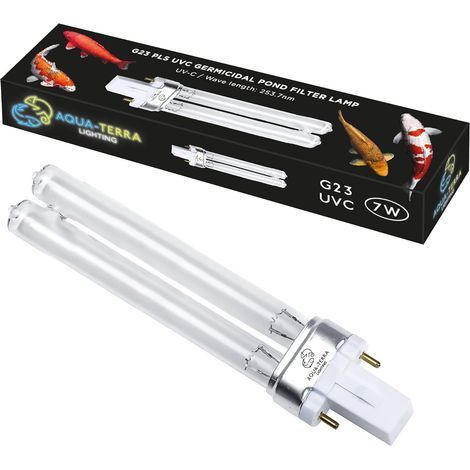 1 Ampoule De Filtre De Bassin 7 W G23 2 Broches Pour Clarificateur UV Et Système De Filtration (1/5)