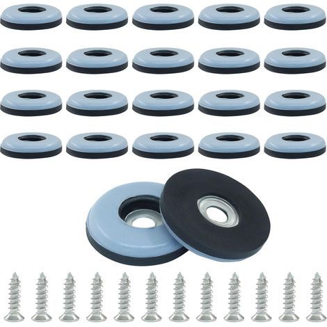 4 Pièces Coussinets Anti-Vibration Lave-Linge Sécheuse, Semelles Anti-Dérapantes pour Machine à Laver et Réfrigérateur (1/5)