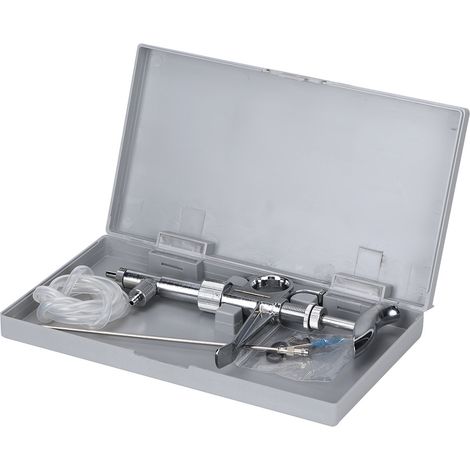 Seringue vétérinaire à injection continue réglable de 0,2 à 2 ml pour volailles et porcs.