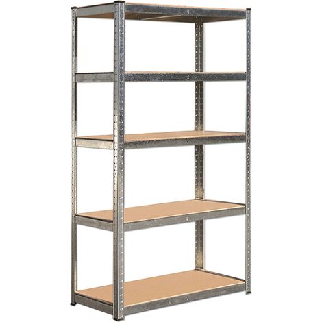 Modulo Estanteria Montaje Rápido Sin Tornillos 90x40x180 cm. (5 Bateas) (1/2)