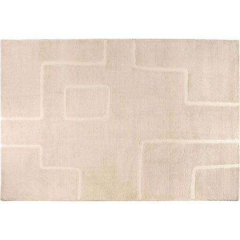 VIVARAISE - Tapis Louisa Blanc - 200 x 290 cm - Polypropylène (1/4)