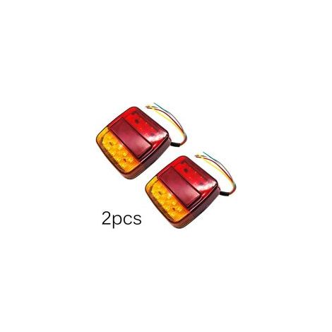 2Pcs LED Feux arrière de Camion
