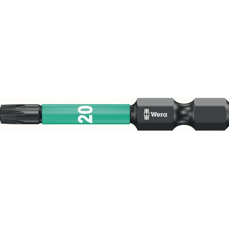 Bit IMPAKTOR DC T20 L.50mm 1/4 di Zoll E6,3 Impaktor, confezione con 5 inserti