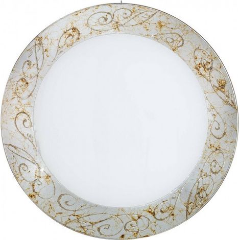 Kolarz SERENA Plafonnier décoratif en verre à 4 lumières, chrome (1/4)