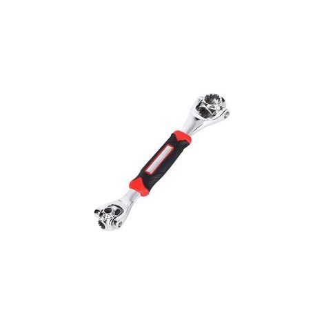 Clé à Molette 52en1, Universelle, Rotative en Acier Inoxydable, Idéale pour Mécanicien Automobile (1/5)