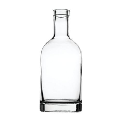 Bottiglia Distillati Oblo Vetro Trasp 0,20 L 30 Pezzi