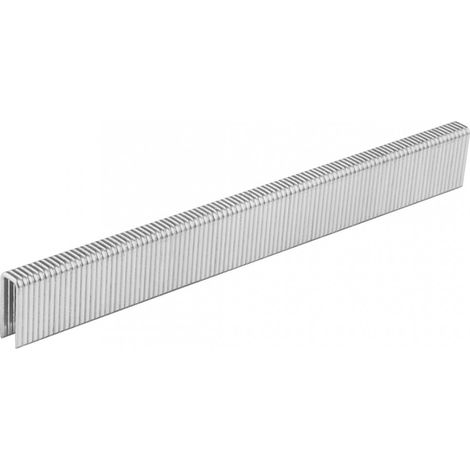 Agrafes galvanisées pour agrafeuse pneumatique (14-570), GA18, type 90 (4K), longueur 15 mm, 4000 s