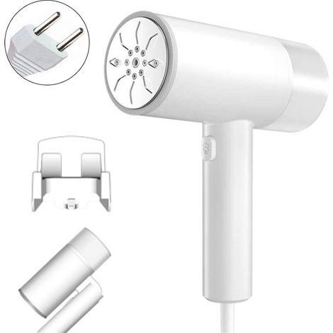 Fer À Repasser À Vapeur Portable - 1200 W - Réservoir 200 Ml - Pour Vêtements - Blanc - 1 Pièce (1/5)