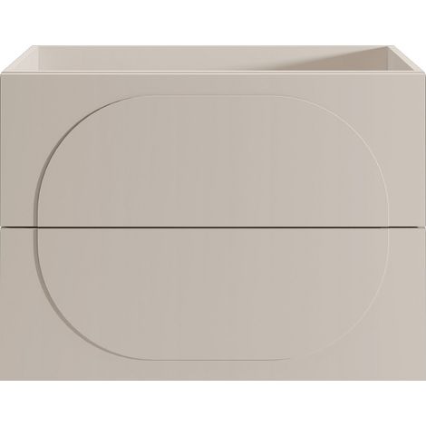 Meuble sous vasque suspendu - Beige - 80 cm - VUTOMA (1/3)
