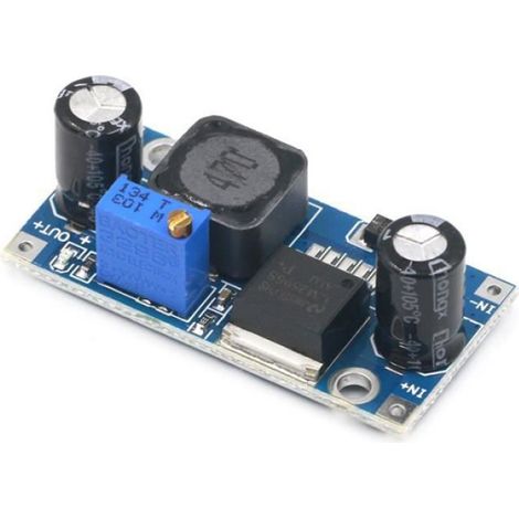 Module d'alimentation électrique - LM2596 - Abaisseur 5V-12V-24V - Régulateur de tension 3A - Filaire (1/4)