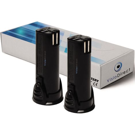 Lot de 2 batteries pour Panasonic National EZ7411 perceuse visseuse 1500mAh 3.6V (1/2)