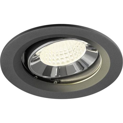 Spot encastré Numinos Move M noir/chrome 4000K - 55 deg - 1009693