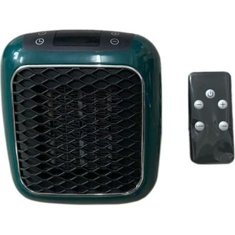 Radiateur Électrique Vertical - 800 W - Télécommande Incluse - Prise UE - Pour Chambre Bureau Maison - 1 Pièce (1/5)