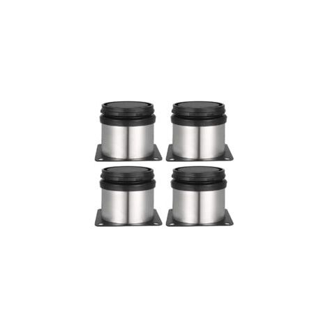 Piedini per mobili ispessiti, altezza 50 mm, gambe per tavolo, piedini per mobili, altezza regolabile 0-15 mm - Crezuo (1/4)