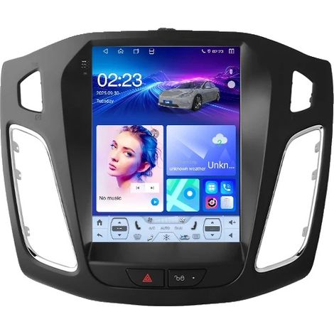 Autoradio, funzioni multimediali, compatibilità con smartphone, compatibile con Ford Focus 3 Mk 3 2011-2019, S10-D (1/2)